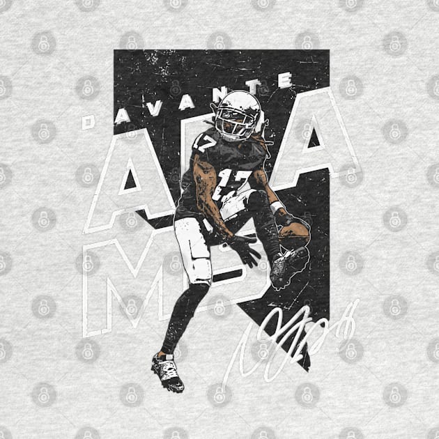 Davante Adams Las Vegas Player Map by Chunta_Design